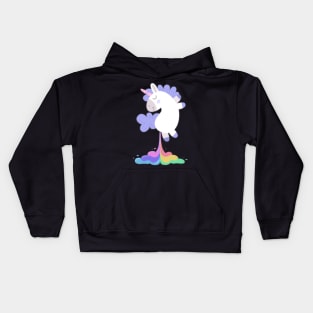 Funny Unicorn Rainbow Birthday Fart Shirt - Gift Kids Hoodie